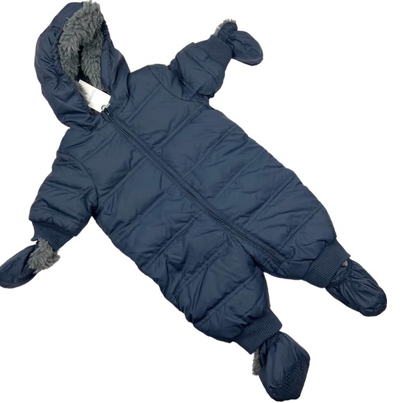 NWT Baby Gap Puffer Snowsuit - Picture 1 of 9